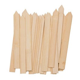 Bamboo Wood Plant Label, 6-In., 24-Pk.