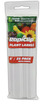 Luster Leaf Rapiclip Plant Labels (6, 25 pack)