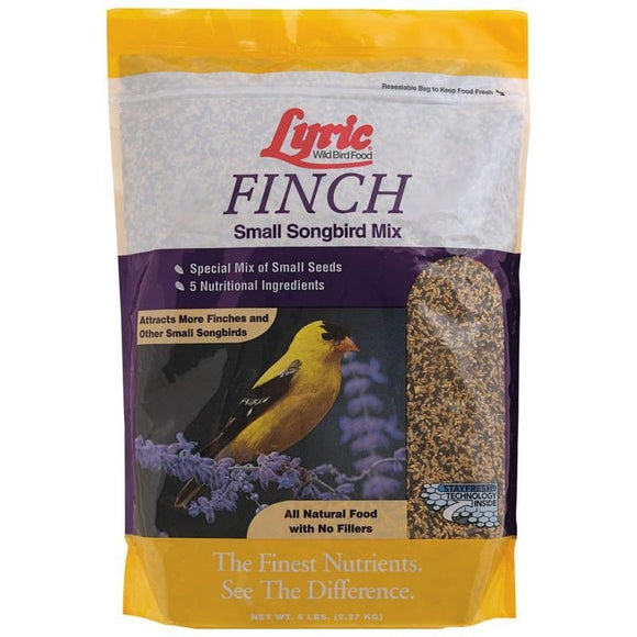 LYRIC FINCH SMALL SONGBIRD WILD BIRD MIX (5 lb)