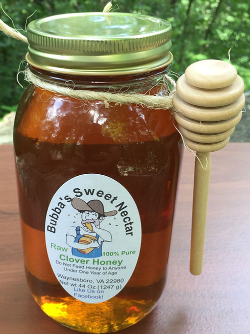 Bubba's Sweet Nectar Clover Honey