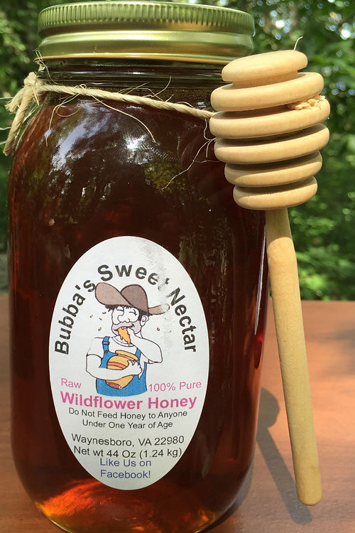 Bubba's Sweet Nectar Wildflower Honey